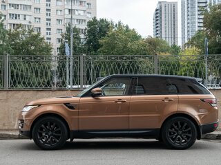 2017 Land Rover Range Rover Sport II, золотистый, 3350000 рублей, вид 4