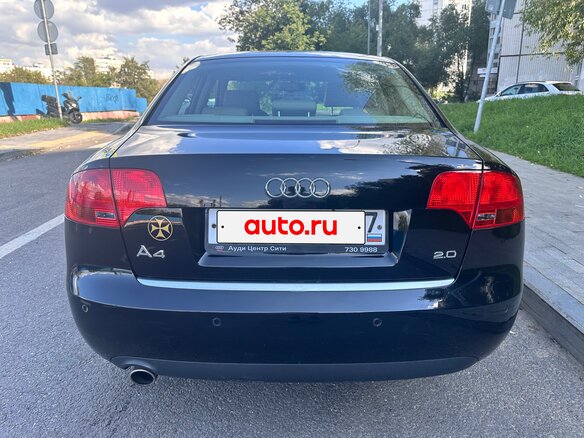 2006 Audi A4 III (B7), чёрный - вид 6