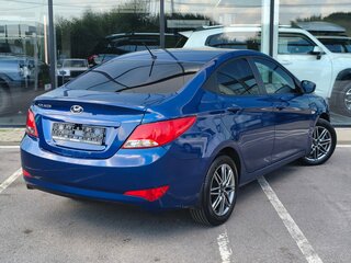 2016 Hyundai Solaris I Рестайлинг, синий, 1125000 рублей, вид 4