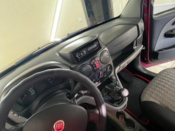 2013 Fiat Doblo I Рестайлинг, красный, 590000 рублей - вид 2