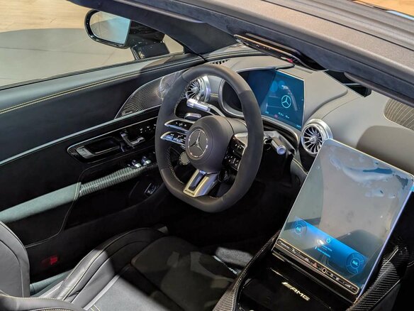 2026 Mercedes-Benz SL-Класс AMG 63 AMG IV (R232), серый - вид 17