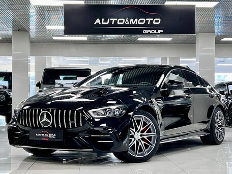 2025 Mercedes-Benz AMG GT 4-Door Coupe 43 I, чёрный, 12999000 рублей, вид 3