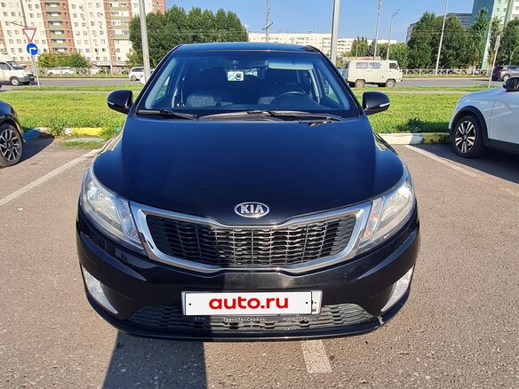 2013 Kia Rio 4-speed III, чёрный, 960000 рублей - вид 1