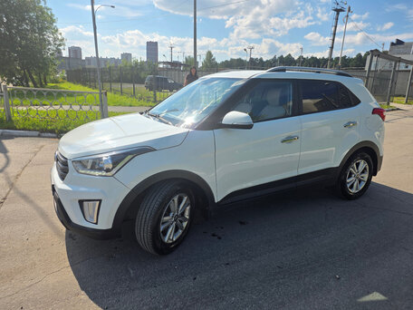 2019 Hyundai Creta I, белый, 1690000 рублей, вид 2