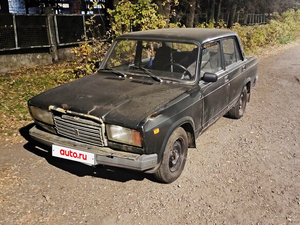 2011 Lada (ВАЗ) 2107, зелёный, 90000 рублей - вид 1