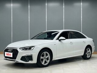 2022 Audi A4 35 TFSI Long V (B9) Рестайлинг, белый, 2133069 рублей, вид 1