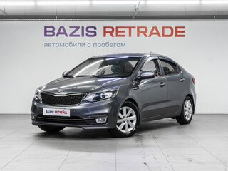 2016 Kia Rio III Рестайлинг, серый, 999000 рублей, вид 1
