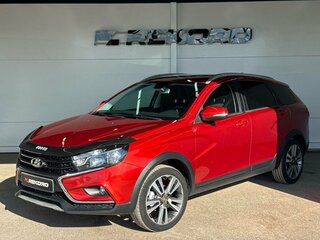 2019 Lada (ВАЗ) Vesta SW Cross I, красный, 1099000 рублей, вид 3