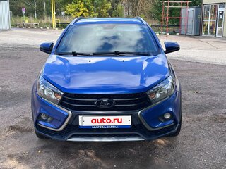 2020 Lada (ВАЗ) Vesta SW Cross I, синий, 1210000 рублей, вид 2
