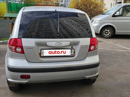 2004 Hyundai Getz I, серебристый, 370000 рублей, вид 3