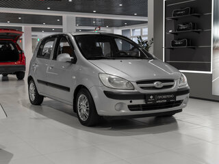 2007 Hyundai Getz I Рестайлинг, серебристый, 430000 рублей, вид 2