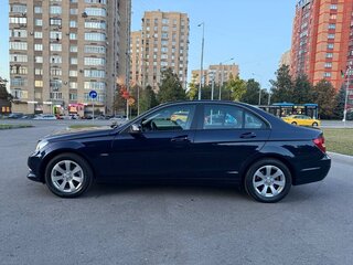2012 Mercedes-Benz C-Класс 180 BlueEFFICIENCY III (W204) Рестайлинг, синий, 2500000 рублей, вид 2