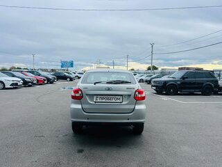 2014 Lada (ВАЗ) Granta I, серебристый, 579000 рублей, вид 5