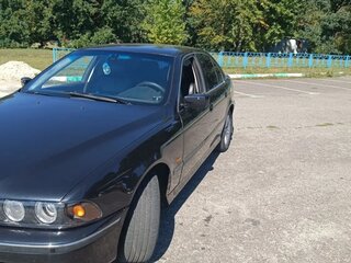 1998 BMW 5 серии 520i IV (E39), чёрный, 550000 рублей, вид 1