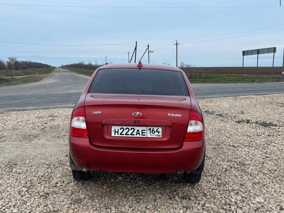 2007 Lada (ВАЗ) Kalina I, серебристый, 145000 рублей - вид 5