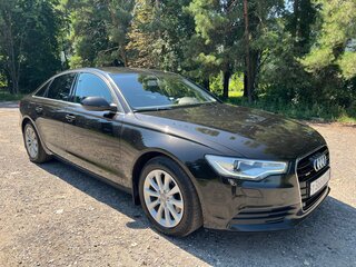 2014 Audi A6 IV (C7), чёрный, 1460000 рублей, вид 2