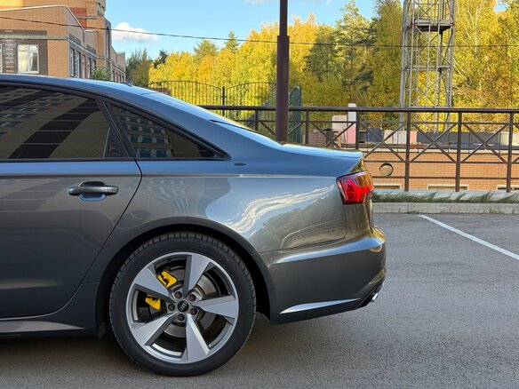 2017 Audi A6 IV (C7) Рестайлинг, серый, 2990000 рублей - вид 12