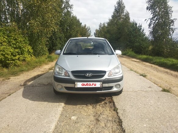 2010 Hyundai Getz I Рестайлинг, серый - вид 3