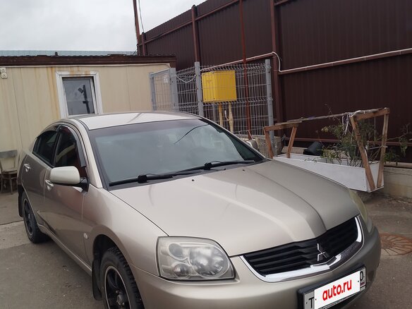 2007 Mitsubishi Galant IX Рестайлинг, бежевый, 590000 рублей