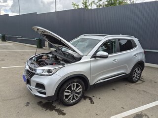 2022 Chery Tiggo 4 I Рестайлинг, серебристый, 1070000 рублей, вид 1