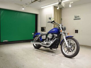 2008 Harley-Davidson Dyna Low Rider, синий, 777000 рублей, вид 3