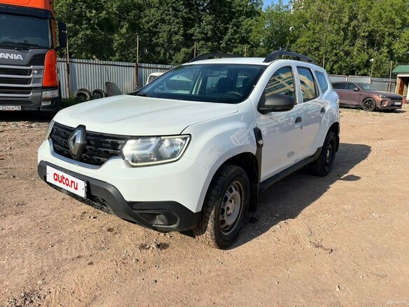 2021 Renault Duster II, белый