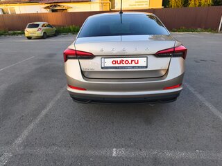 2021 Skoda Rapid II, коричневый, 1650000 рублей, вид 5