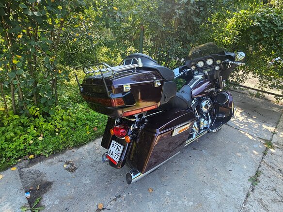 2007 Harley-Davidson Street Glide, пурпурный, 880000 рублей - вид 20