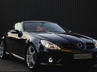 2005 Mercedes-Benz SLK-Класс 350 II (R171), синий, 1650000 рублей, вид 2