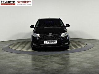 2015 Kia Rio III Рестайлинг, чёрный, 799000 рублей, вид 2