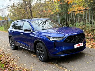 2021 Acura MDX IV, синий, 6400000 рублей, вид 4