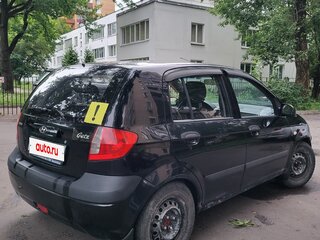 2007 Hyundai Getz I Рестайлинг, чёрный, 190000 рублей, вид 4