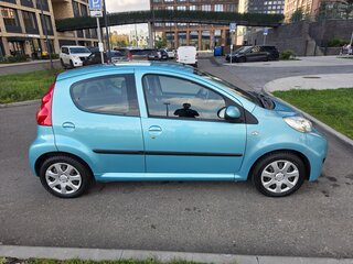 2010 Peugeot 107 I Рестайлинг, голубой, 480000 рублей, вид 3