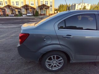 2014 Chevrolet Aveo II, серый, 750000 рублей, вид 5