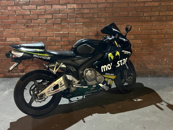 2005 Honda CBR 600RR, чёрный, 450000 рублей - вид 8