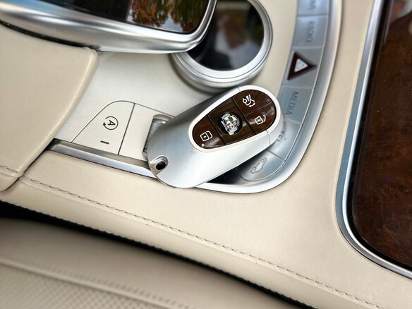 2015 Mercedes-Benz S-Класс 500 Long VI (W222, C217), чёрный, 2700000 рублей - вид 12