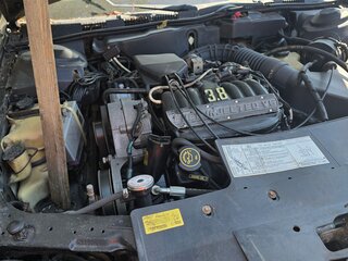 1990 Lincoln Continental VIII, чёрный, 300000 рублей, вид 5