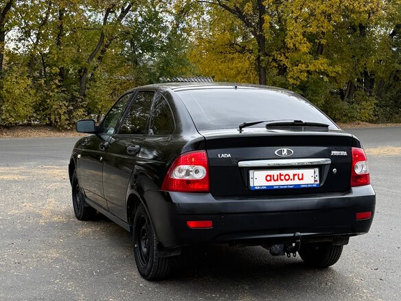 2010 Lada (ВАЗ) Priora I, чёрный, 285000 рублей - вид 5