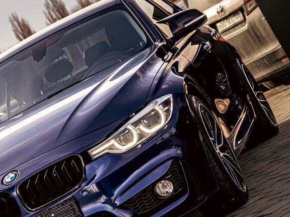 2018 BMW 3 серии 320i VI (F3x) Рестайлинг, синий, 2025000 рублей - вид 13