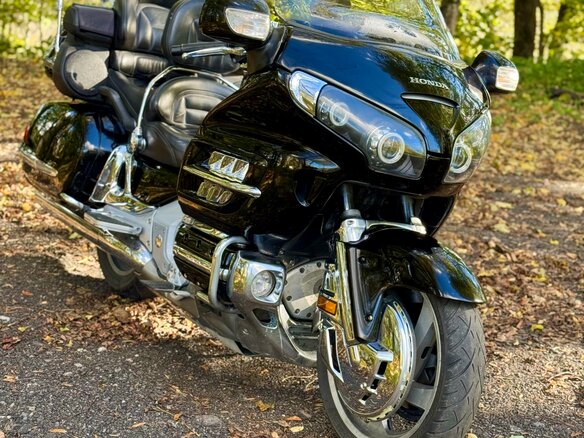 2008 Honda GL 1800 Gold Wing, чёрный, 870000 рублей