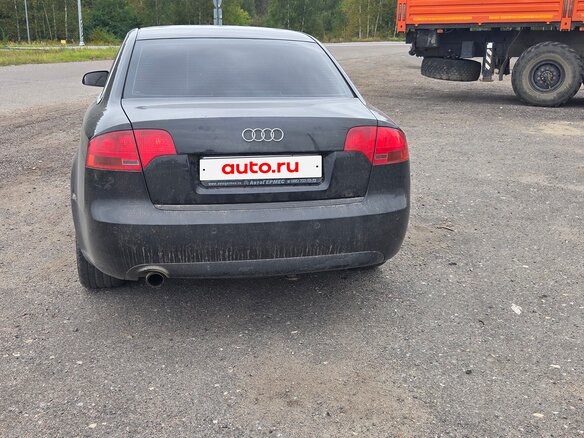 2004 Audi A4 III (B7), чёрный, 565000 рублей - вид 2