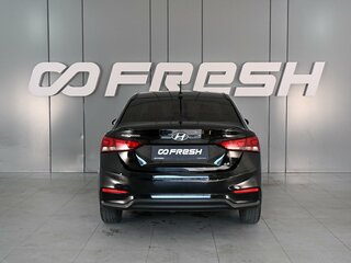 2018 Hyundai Solaris II, чёрный, 1459000 рублей, вид 4