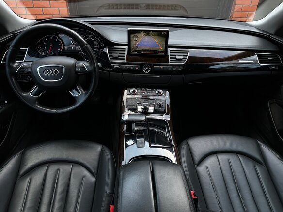 2014 Audi A8 Long III (D4) Рестайлинг, чёрный, 2450000 рублей - вид 5