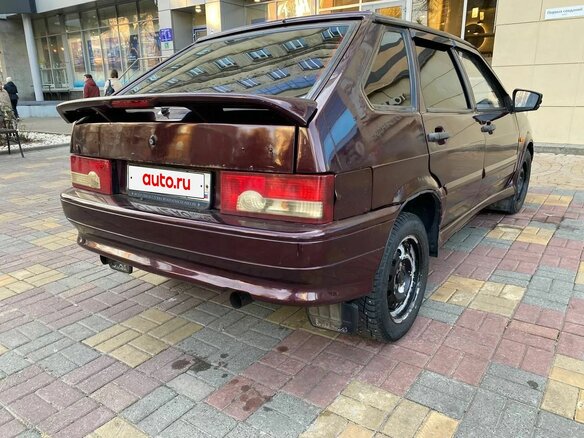 2011 Lada (ВАЗ) 2114, красный, 169000 рублей - вид 4