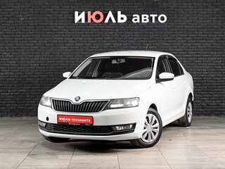 2018 Skoda Rapid I Рестайлинг, белый, 1150000 рублей, вид 1