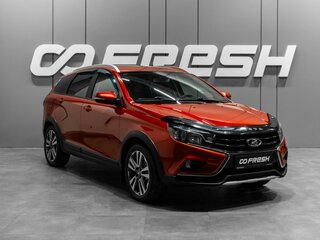 2018 Lada (ВАЗ) Vesta SW Cross I, красный, 990000 рублей, вид 1