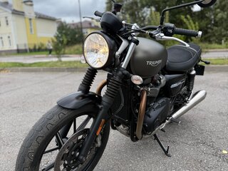 2019 Triumph Street Twin, коричневый, 747000 рублей, вид 3