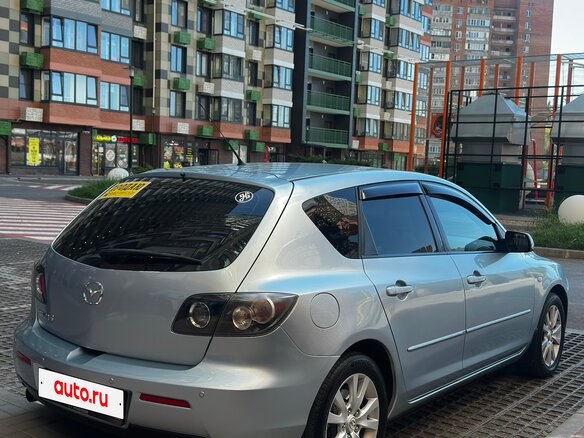 2006 Mazda 3 I (BK) Рестайлинг, серебристый, 699000 рублей - вид 3