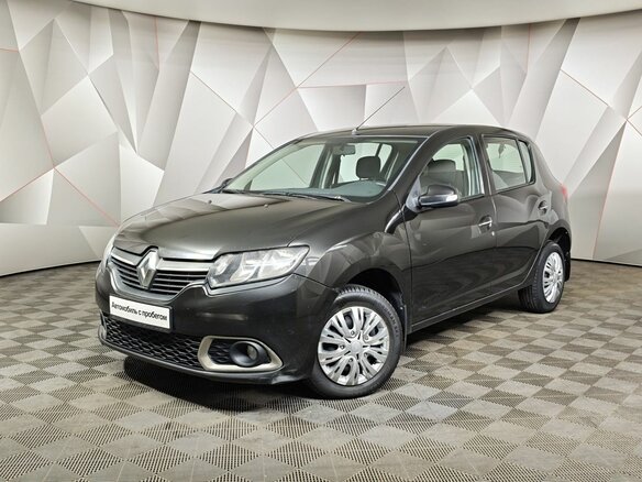 2014 Renault Sandero II, чёрный