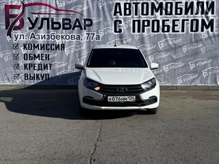 2021 Lada (ВАЗ) Granta I Рестайлинг, белый, 685000 рублей, вид 2